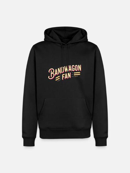 Bandwagon Fan 16 - Men’s Premium Organic Hoodie - black
