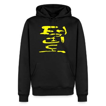 Taekwondo - Men’s Premium Organic Hoodie - black - Front - Nico (187cm)
