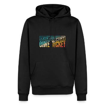 Systemadministrator Admin Itler Programmierer Gesc - Männer Premium Bio Hoodie - Schwarz - Vorne - Nico (187cm)