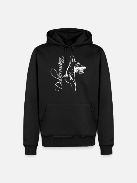 Doberman - Doberman Pinscher - Men’s Premium Organic Hoodie - black