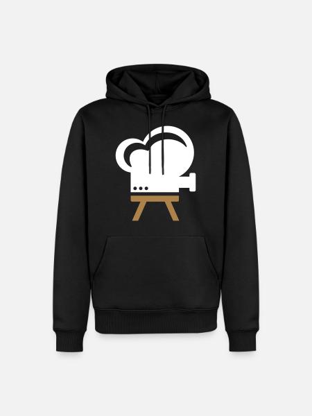 Camera movie - Men’s Premium Organic Hoodie - black