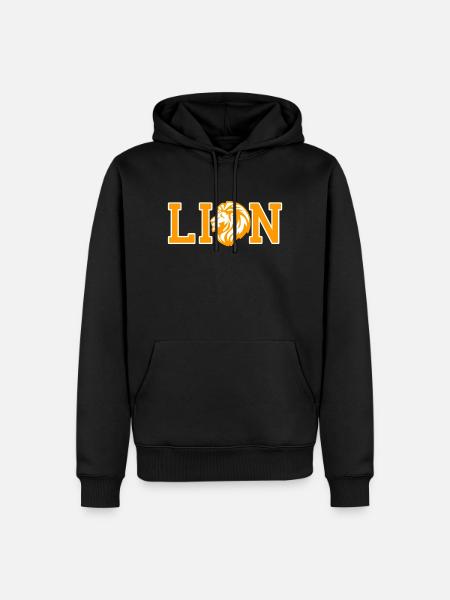 Proud Lion - Men’s Premium Organic Hoodie - black