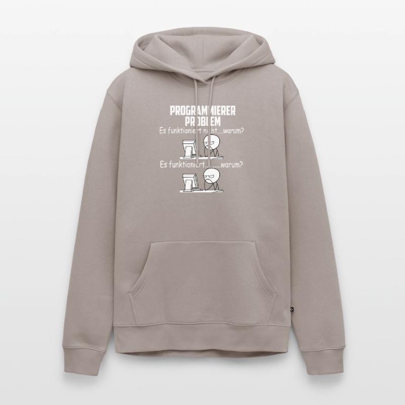 Programmieren Coding Computer Informatik Geek Männer Premium Bio Hoodie
