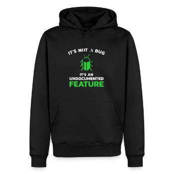 Programmierer Software-Entwickler Informatik - Männer Premium Bio Hoodie - Schwarz - Vorne - Nico (187cm)
