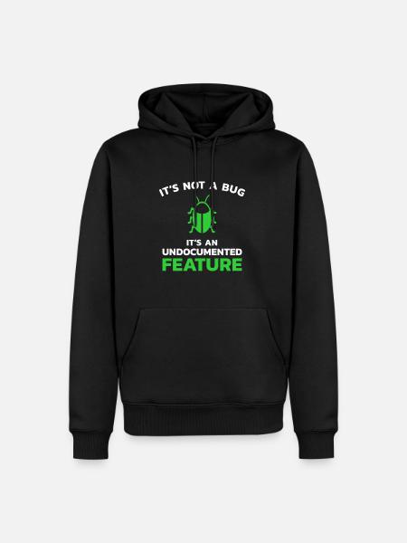 Programmierer Software-Entwickler Informatik - Männer Premium Bio Hoodie - Schwarz
