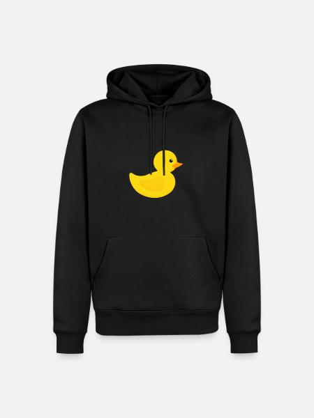 Rubber duck rubber duck - Men’s Premium Organic Hoodie - black