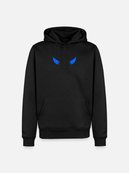 Devil horns - Men’s Premium Organic Hoodie - black
