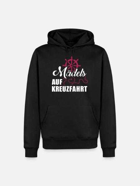 Kreuzfahrt - Männer Premium Bio Hoodie - Schwarz