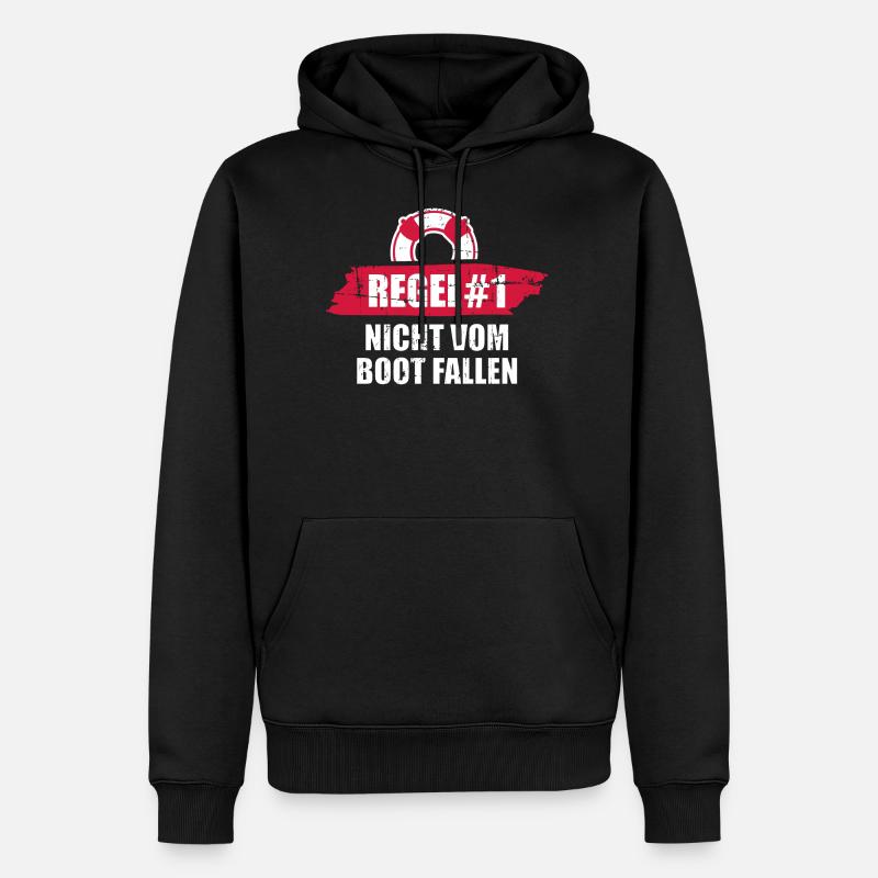 Kreuzfahrt - Männer Premium Bio Hoodie - Schwarz