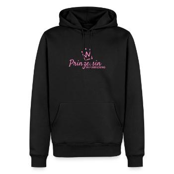 Prinzessin - Männer Premium Bio Hoodie - Schwarz - Vorne - Nico (187cm)