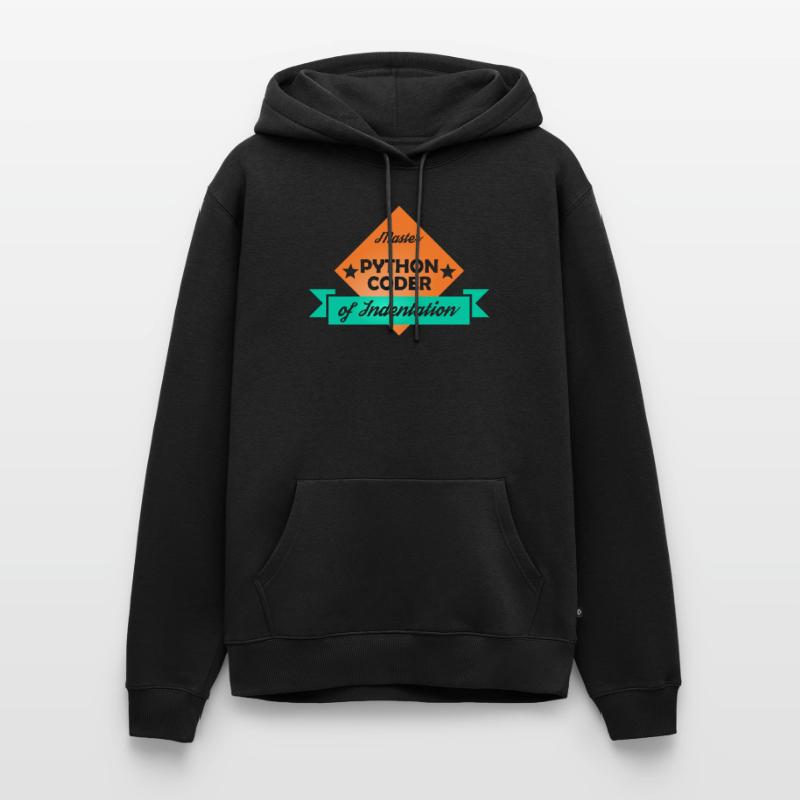 Python programmer, master of indentation Men’s Premium Organic Hoodie