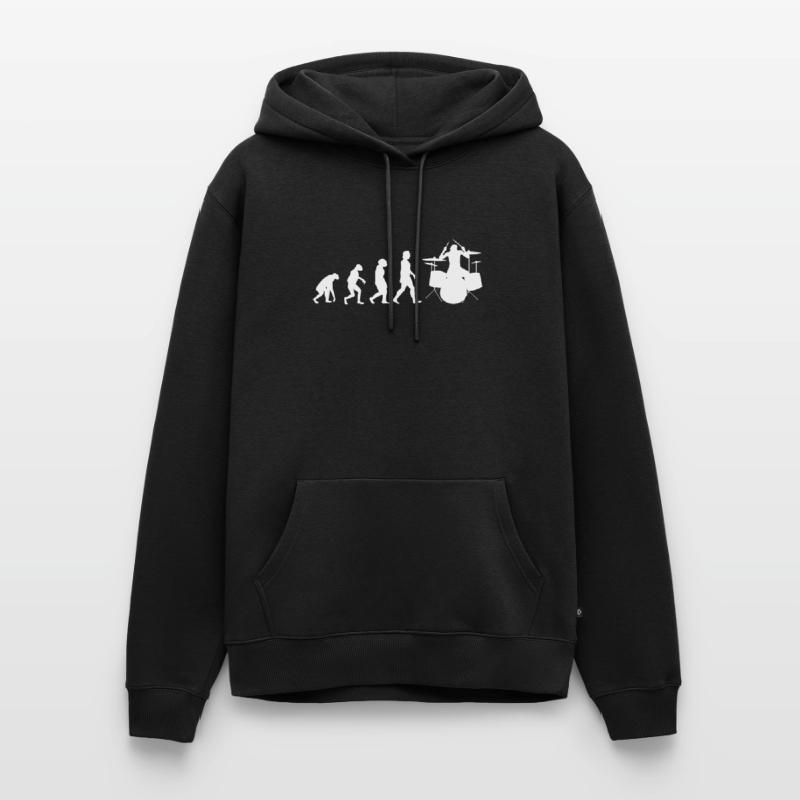 Drummer Evolution Drums Men’s Premium Organic Hoodie