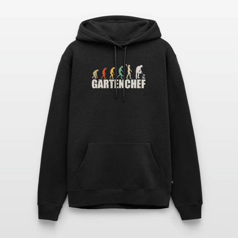 Gartenchef Evolution Gärtner Männer Premium Bio Hoodie