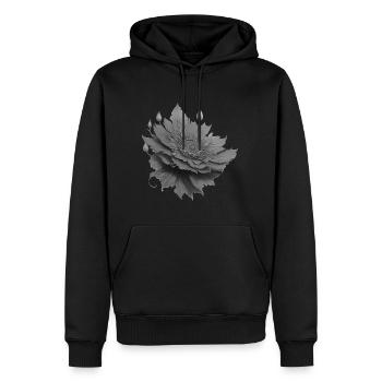 Electron Botanica - Men’s Premium Organic Hoodie - black - Front - Nico (187cm)