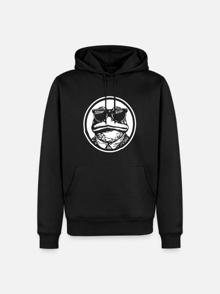 Frog Toad - Men’s Premium Organic Hoodie - black