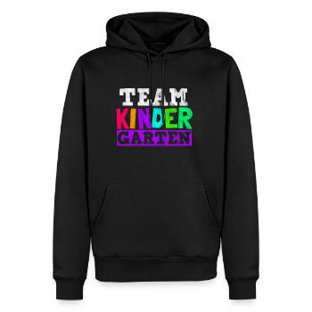 Team kindergarten gift - Men’s Premium Organic Hoodie - black - Front - Nico (187cm)