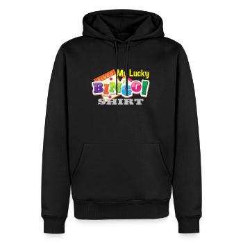 My Lucky Bingo Shirt Bingo player Geschenk - Männer Premium Bio Hoodie - Schwarz - Vorne - Nico (187cm)