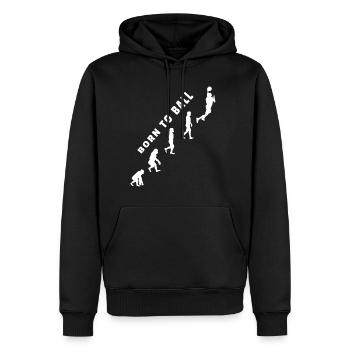 Evolution basketball basketball basketball game - Men’s Premium Organic Hoodie - black - Front - Nico (187cm)