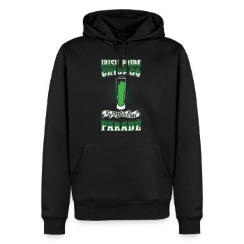 Parade-Bier des irischen Stolz-Chicagos St. Patricks Tages - Männer Premium Bio Hoodie - Schwarz - Vorne - Nico (187cm)