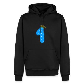 Erster Geburtstag Geschenk Junge Boy Baby first - Männer Premium Bio Hoodie - Schwarz - Vorne - Nico (187cm)