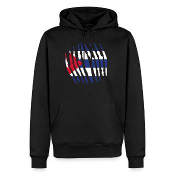 Claw Klaue Heimat Herkunft Kuba png - Männer Premium Bio Hoodie - Schwarz - Vorne - Nico (187cm)