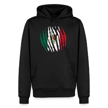 Claw Klaue Heimat Herkunft Mexiko png - Männer Premium Bio Hoodie - Schwarz - Vorne - Nico (187cm)