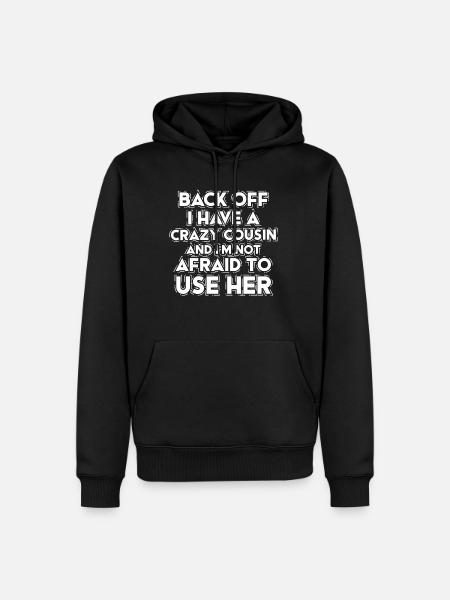 Primo de regalo primo - Herre Premium økologisk hoodie - sort