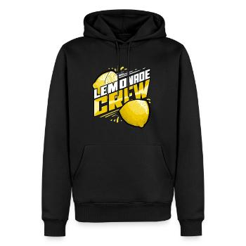 Limonade Getränk Limo Fruchtsaft Eistee - Männer Premium Bio Hoodie - Schwarz - Vorne - Nico (187cm)