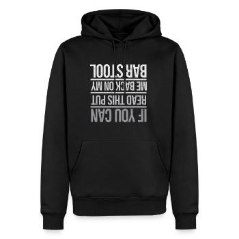 Irisch Irland Kleeblatt Grün Irish Party Shamrock - Männer Premium Bio Hoodie - Schwarz - Vorne - Nico (187cm)