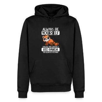 Always Be Yourself Unless You Can Be A Red Panda - Men’s Premium Organic Hoodie - black - Front - Nico (187cm)