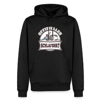 Offizielles schlafshirt Koala - Männer Premium Bio Hoodie - Schwarz - Vorne - Nico (187cm)