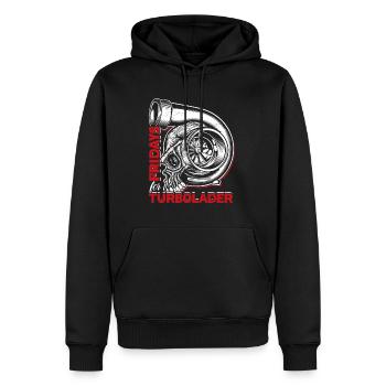 Fridays for Turbolader - Tuning Auto Rennen Hubrau - Männer Premium Bio Hoodie - Schwarz - Vorne - Nico (187cm)