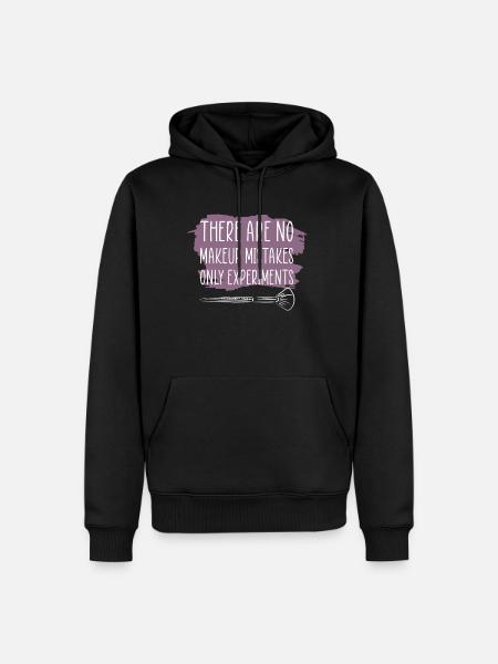 Makeup Artist Saying Gift - Men’s Premium Organic Hoodie - black