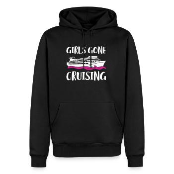 Cadeau chemise Girls Gone Cruising - Sweat à capuche Premium bio Homme - noir - Devant - Nico (187cm)