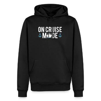 Sur Cruise Mode Chemise Cadeau Croisière - Sweat à capuche Premium bio Homme - noir - Devant - Nico (187cm)