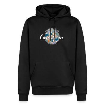 Honeymoon Flitterwochen Urlaub Shirt Karibik - Männer Premium Bio Hoodie - Schwarz - Vorne - Nico (187cm)
