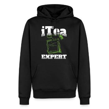 Informatiker Spruch It Experte Computer Nerd Admin - Männer Premium Bio Hoodie - Schwarz - Vorne - Nico (187cm)