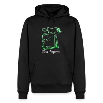 Informatiker Spruch It Experte Computer Nerd Admin - Männer Premium Bio Hoodie - Schwarz - Vorne - Nico (187cm)