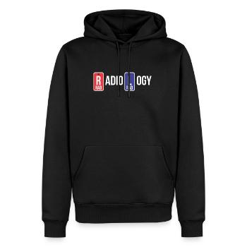 Radiologie Radiologe Mediziner Krankenhaus Arzt - Männer Premium Bio Hoodie - Schwarz - Vorne - Nico (187cm)