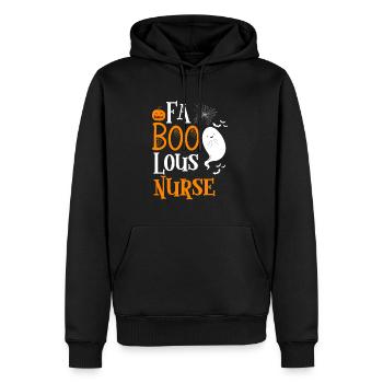 FaBOOlous Nurse Nurse T-Shirt Cadeau - Sweat à capuche Premium bio Homme - noir - Devant - Nico (187cm)