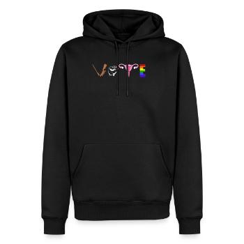 Love Roevember Chemise des droits des femmes Cadeau - Sweat à capuche Premium bio Homme - noir - Devant - Nico (187cm)