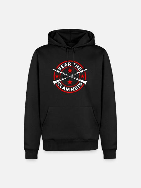 Fear The Clarinets 5 - Men’s Premium Organic Hoodie - black