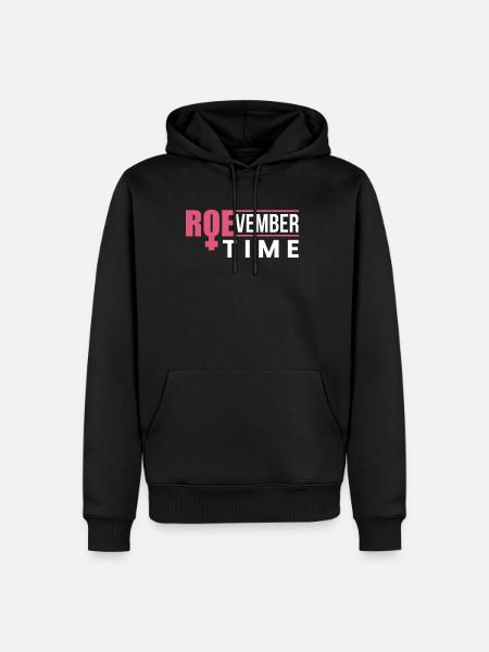 Roevember Time Shirt Gift - Men’s Premium Organic Hoodie - black