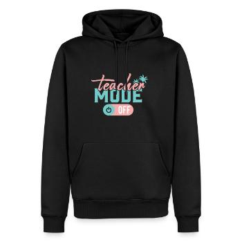 Teacher Mode Off Happy Last Day Of School Summer - Männer Premium Bio Hoodie - Schwarz - Vorne - Nico (187cm)