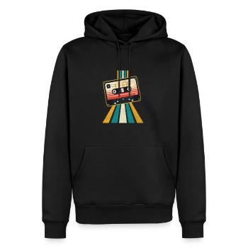 Funky Souls Retro Vintage Best Of 1966 Bande - Sweat à capuche Premium bio Homme - noir - Devant - Nico (187cm)