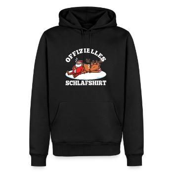 Offizielles schlafshirt Weihnachten - Männer Premium Bio Hoodie - Schwarz - Vorne - Nico (187cm)