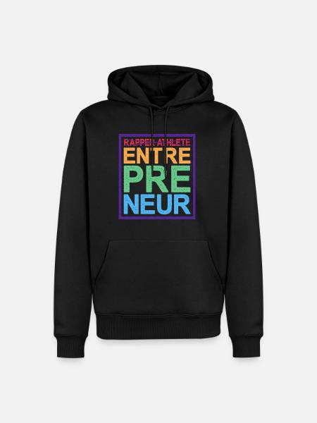 Rapper Athlete Entrepreneur 21 - Men’s Premium Organic Hoodie - black
