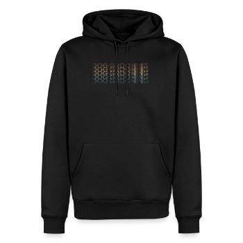 Chemise de coiffeur pour chien Retro Vintage Retro Groomer - Sweat à capuche Premium bio Homme - noir - Devant - Nico (187cm)