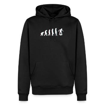 Evolution Onewheel Chemise Cadeau - Sweat à capuche Premium bio Homme - noir - Devant - Nico (187cm)