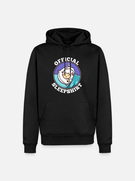 Official sleepshirt Sheep - Men’s Premium Organic Hoodie - black